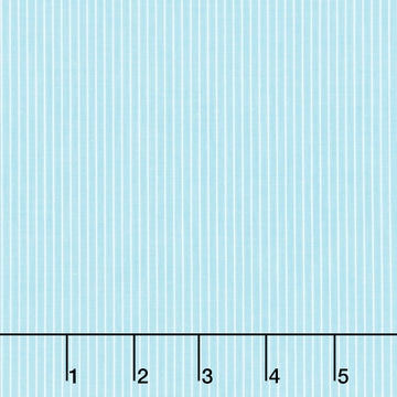 Creating Memories - Summer - Woven Stripe Blue Yardage Primary Image