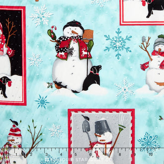 Holly Jolly Christmas - Snow Yardage