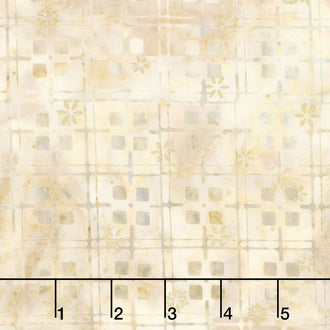 Artisan Batiks - Northwoods 6 Plaid Winter Metallic Yardage
