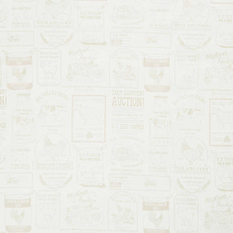 Farmstead - Vintage Farm Advertisements Tonal Porcelain Yardage