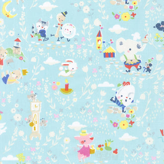 Once Upon a Rhyme - Main Aqua Yardage