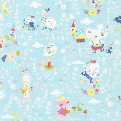 Once Upon a Rhyme - Main Aqua Yardage