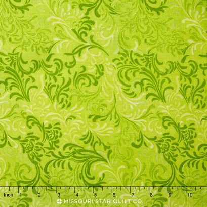 Wilmington Essentials - Flourish Lime 108" Backing