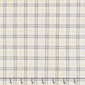 Winter Dreams - Gingham Taupe Metallic Yardage Primary Image