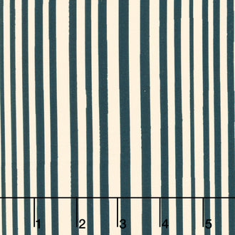 Kaleidoscope - Mini Stripe Ink Vanilla Custard Yardage