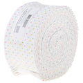 Swiss Dot White Rolie Polie