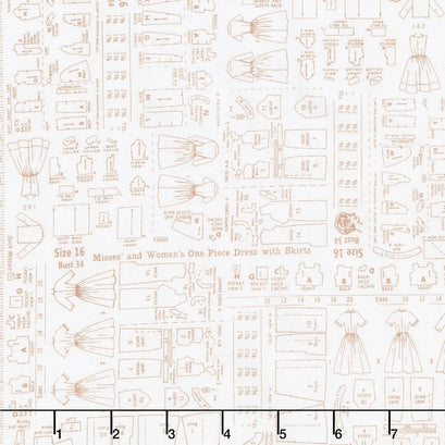 Bee Backgrounds - Pattern Brown Yardage