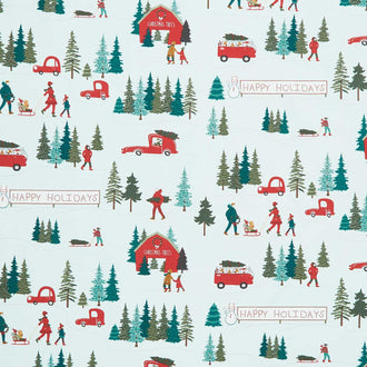 Christmas is in Town - Main Mist Yardage