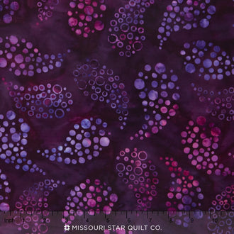 Artisan Batiks - Bubbles Boysenberry Yardage