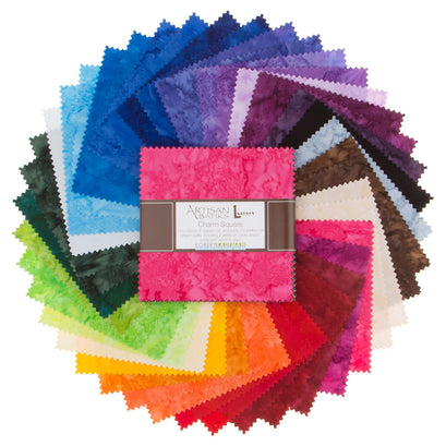 Artisan Batiks Solids - Prisma Dyes Spectrum Palette Charm Pack