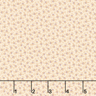 Plumberry III - Ground Cover Cream Yardage