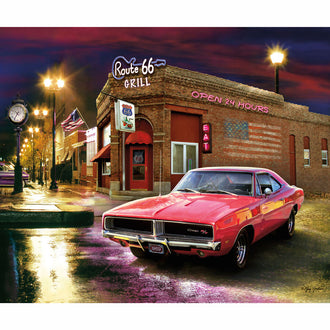 Dodge Muscle Cars - Dodge 1969 Charger Digitally Printed Panel