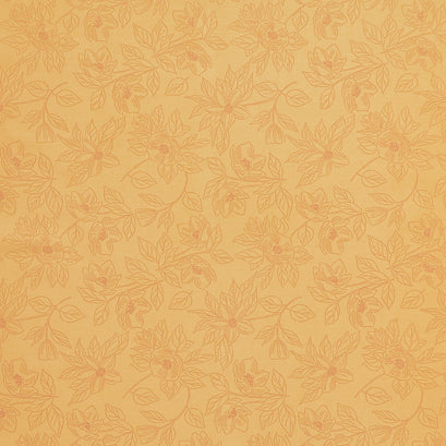 Color Me Pretty - Flora Mustard Yardage