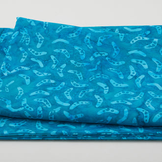 Java Batiks - Seaspray Turquoise 2 Yard Cut