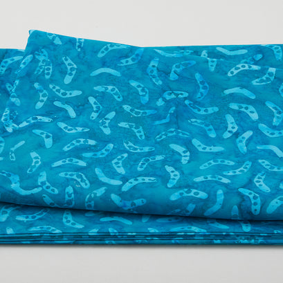 Java Batiks - Seaspray Turquoise 2 Yard Cut
