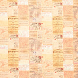 Eclectic Elements - Palette Orange Ephemera Orange Yardage
