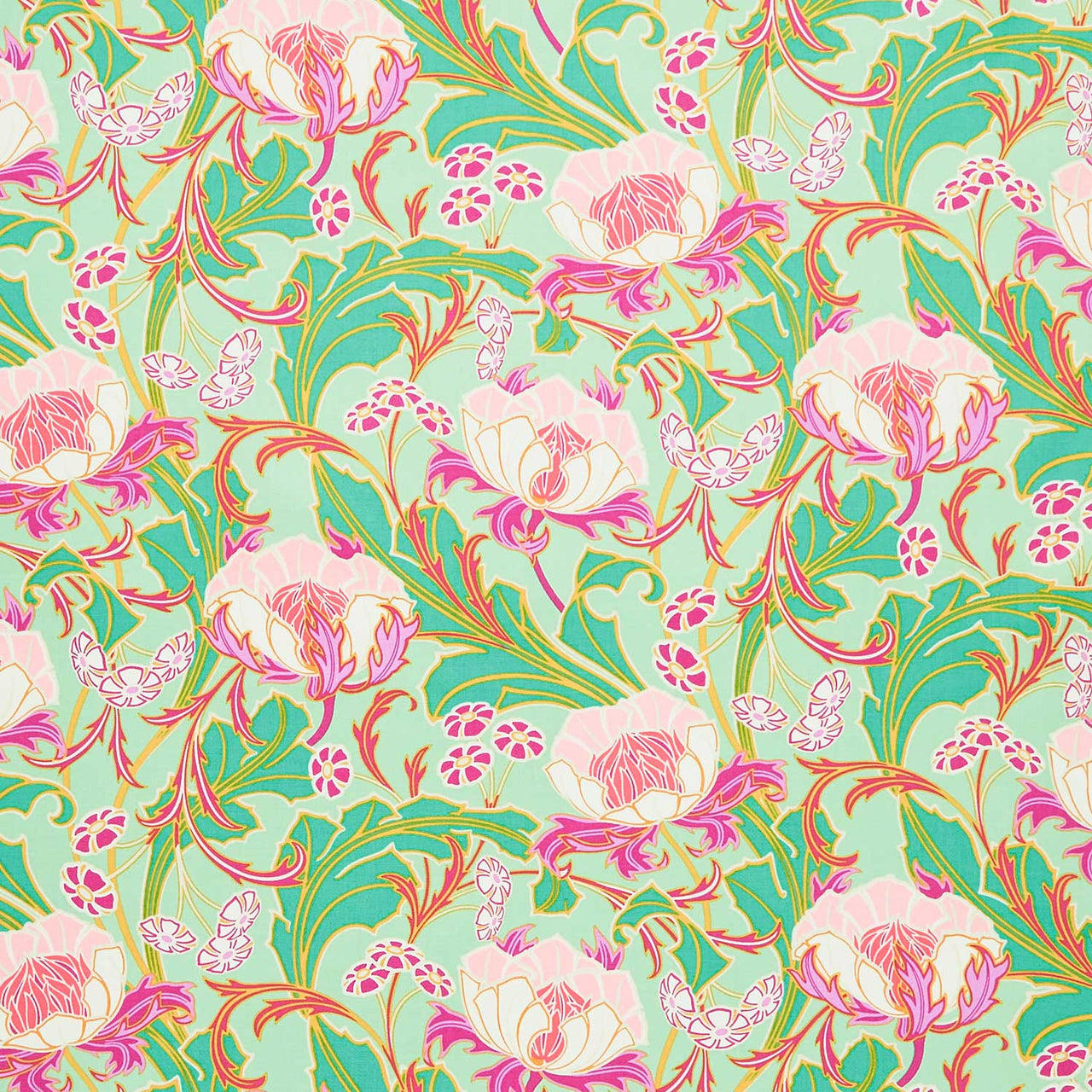 Wild Abandon - Wanderlust Aqua Yardage Primary Image