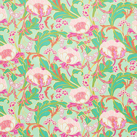 Wild Abandon - Wanderlust Aqua Yardage Primary Image