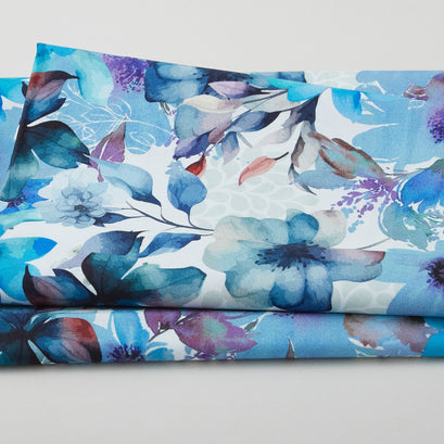 Beatrice Favorites - Layered Floral White 2 Yard Cut