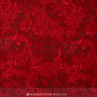 Wilmington Essentials - Flourish Red 108" Backing