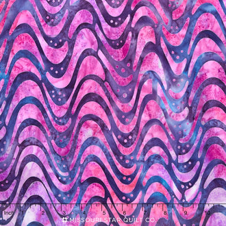 Artisan Batiks - Elementals Geos 6 Squiggles Sweet Yardage