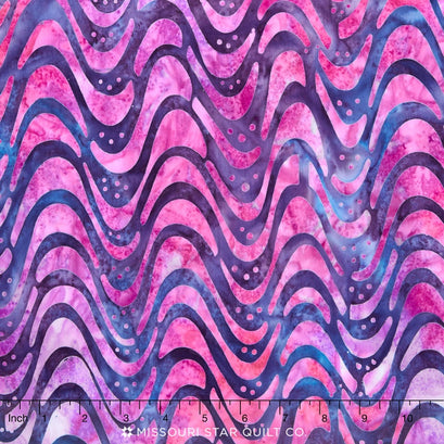 Artisan Batiks - Elementals Geos 6 Squiggles Sweet Yardage