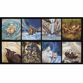 North American Wildlife - Animal Nature Panel