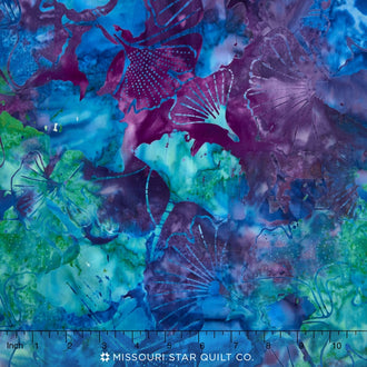Tonga Batiks - Jamboree Ginko Leaf Maui Yardage