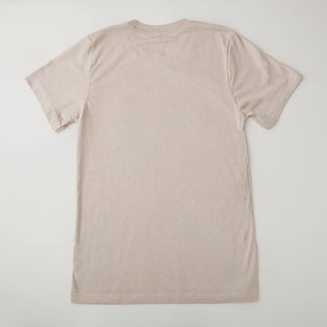 Missouri Star Fabric Cuts Cow T-shirt Heather Tan - M Alternative View #1