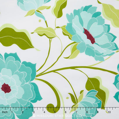 Halle Rose - Main White Yardage