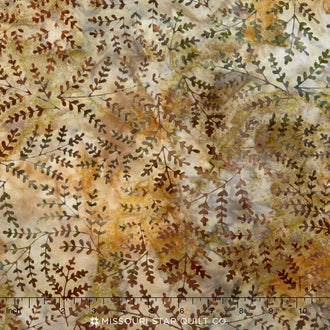 Artisan Batiks - Grove 3 Sprig Autumn Yardage