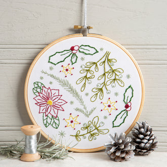 Winter Walk Embroidery Kit