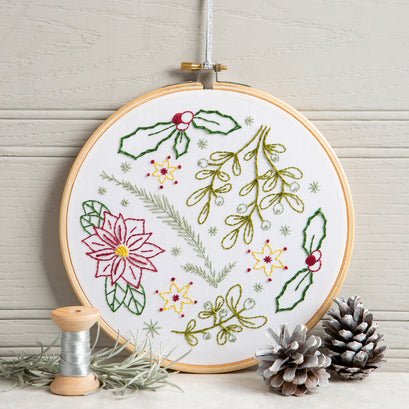 Winter Walk Embroidery Kit