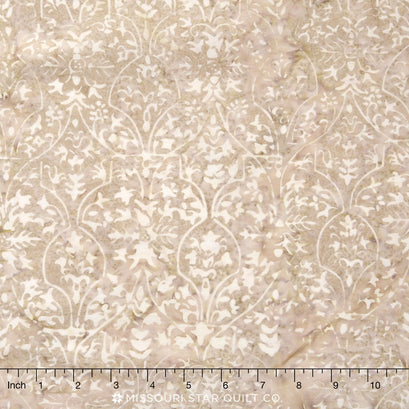 Tonga Batiks - Gotham Garden Gate Taupe Yardage