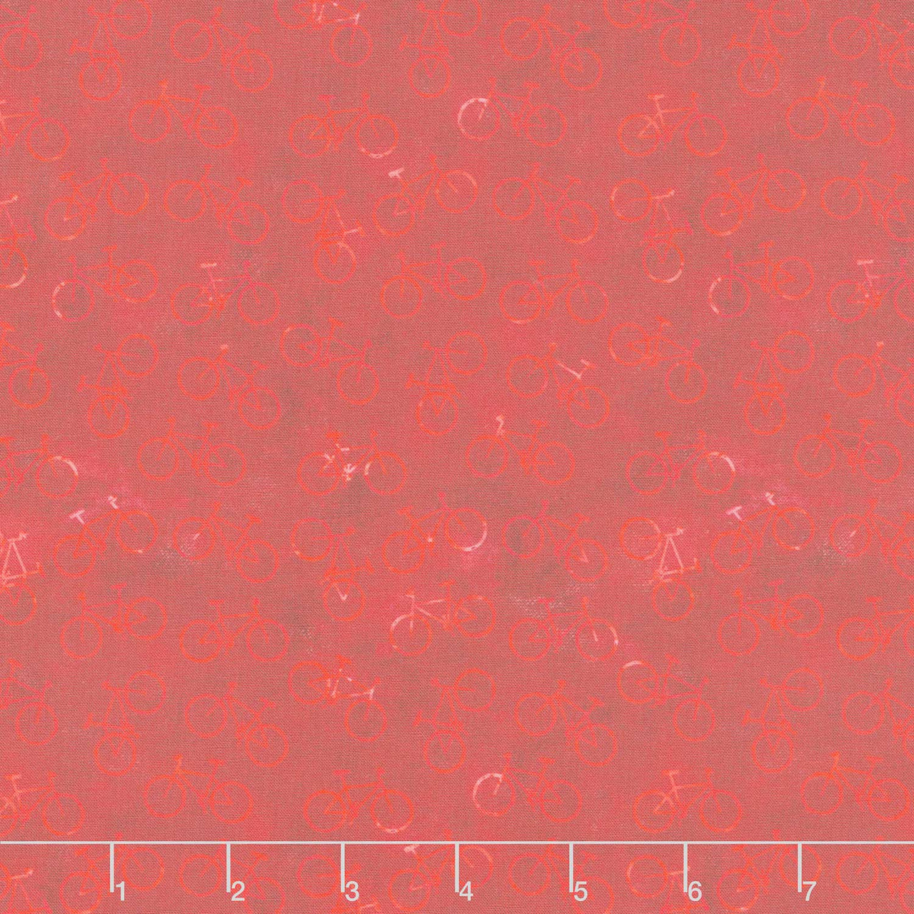 On The Go - Bicycles Red Yardage Primary Image