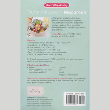 Petite Patchwork Macaroon Pouches Kit Alternative View #3