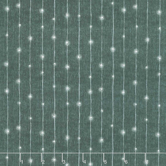 Winter Dreams - Lights Green Yardage
