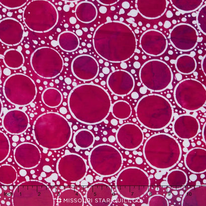 Artisan Batiks - Bubbles Peony Yardage