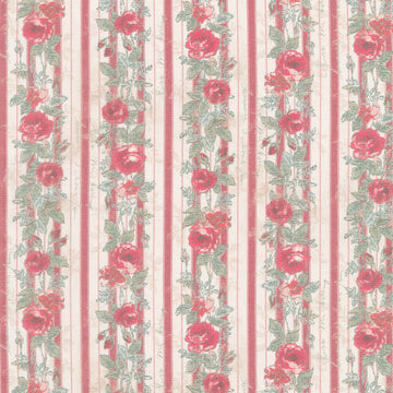 Eclectic Elements - Palette Red Wallpaper Yardage
