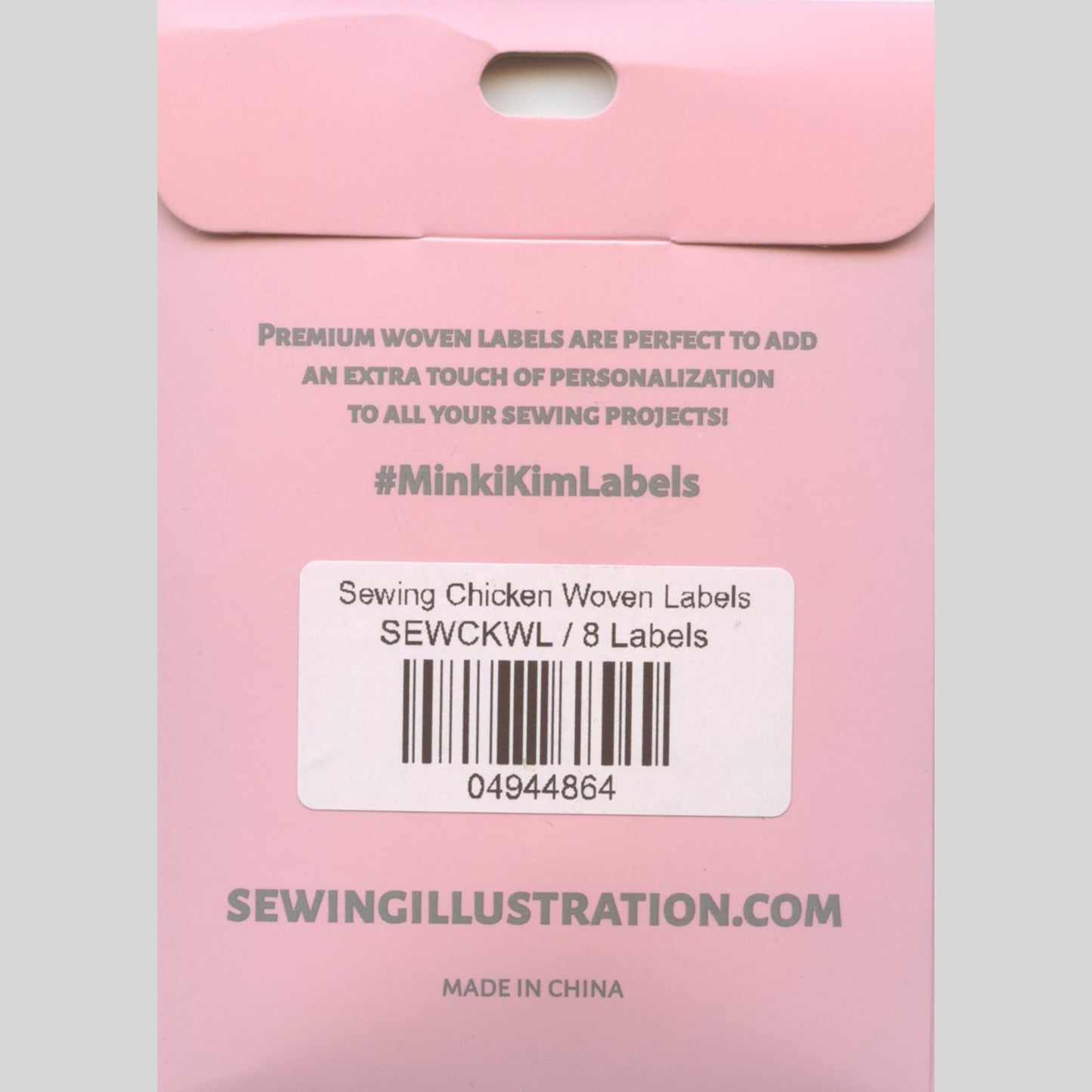 Minki Kim Woven Labels - Sewing Chicken Alternative View #3