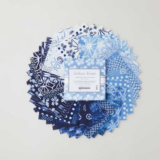 Shibori Blues 2024 Charm Pack