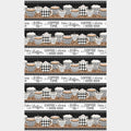 Coffee Life - Repeating Stripe Multi Yardage Alternative View #1