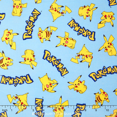 Pokemon - Light Blue Yardage