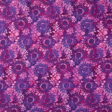 I Dream In Color - Sunflower Magenta Yardage