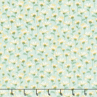 Willoughby - Daisy Blue Yardage