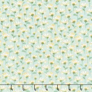 Willoughby - Daisy Blue Yardage Primary Image