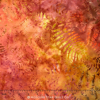 Tonga Batiks - Autumn Ferns Harvest Yardage