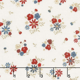 American Heritage - Floral Cream Yardage