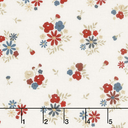 American Heritage - Floral Cream Yardage