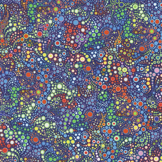 Effervescence - Dots Celebration Digitally Printed Yardage